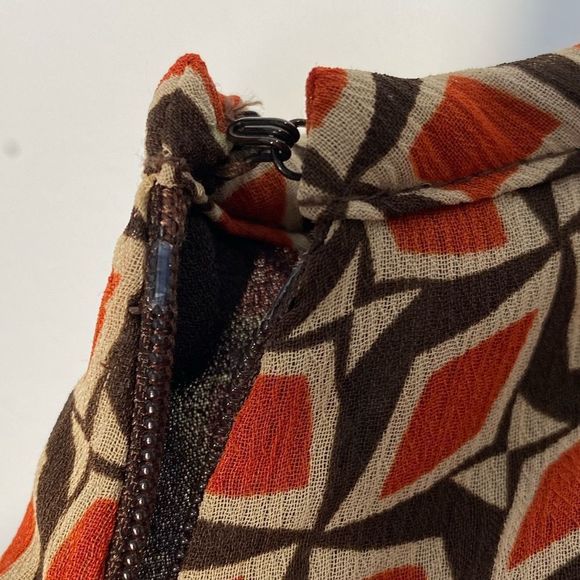 Hearts of Palm flowy pattern skirt Sz 16 - Picture 6 of 7